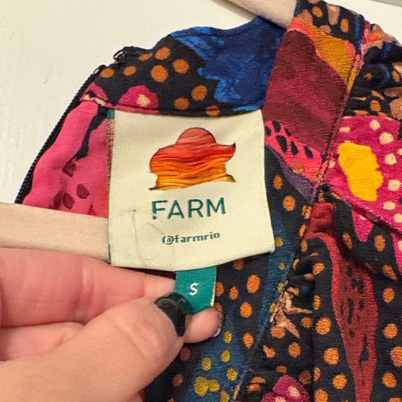 FARM Rio Colorful Long Sleeve Dress - Picture 2 of 2